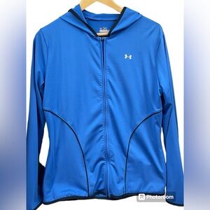 Allseason Gear Under Armour Track Jacket Blue Size Medium